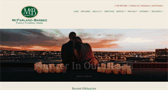 Desktop Screenshot of mcfarlandcares.com